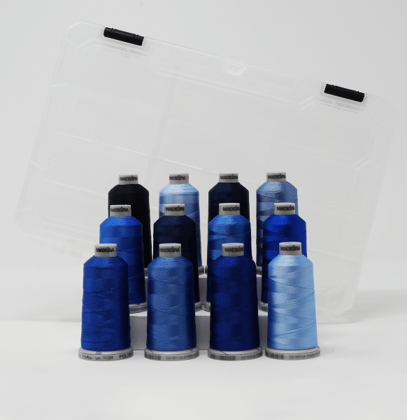 Madeira Polyneon 919 - 12 SGBL - SHADE BLUE Kit - McLogan Supply