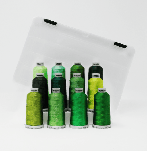 Madeira Polyneon 919 - 12 SGG SHADE GREEN Kit - McLogan Supply