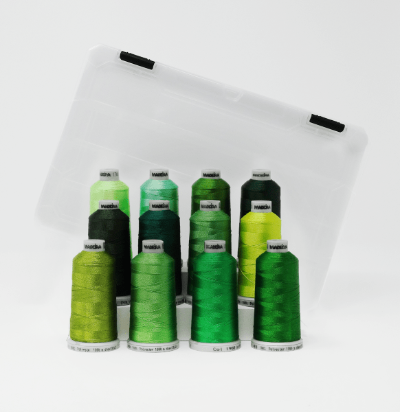 Madeira Polyneon 919 - 12 SGG SHADE GREEN Kit - McLogan Supply