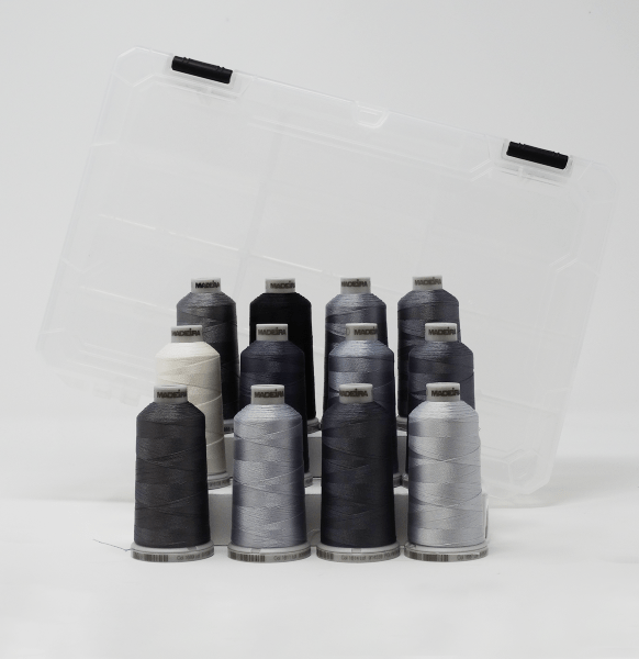 Madeira Polyneon 919 - 12 SGGY SHADE GREY Kit - McLogan Supply