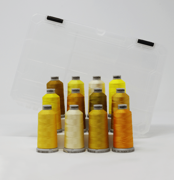 Madeira Polyneon 919 - 12 SGY SHADE YELLOW Kit - McLogan Supply