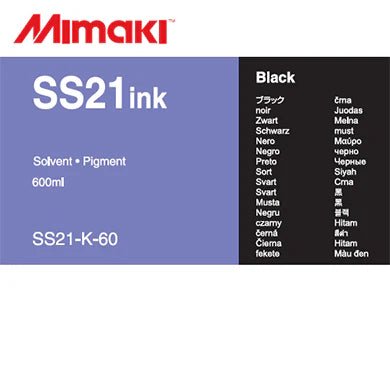 Mimaki SS21 Solvent Ink 600cc - McLogan Supply