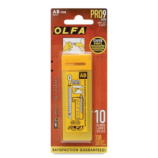 Olfa Pro 9MM Stainless Steel Snap Off Blades - McLogan Supply