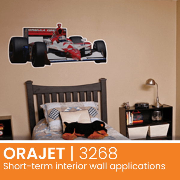 Orajet 3268 Low Tack Movable Wall Graphics - McLogan Supply