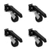 Pivot Casters for Riley Hopkins Screen Printing Press Carts - McLogan Supply