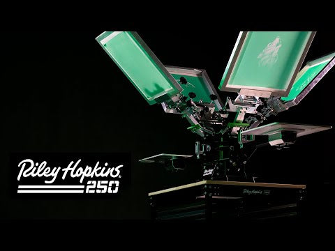 Riley Hopkins 250 Screen Printing Press with XY Micro Registration