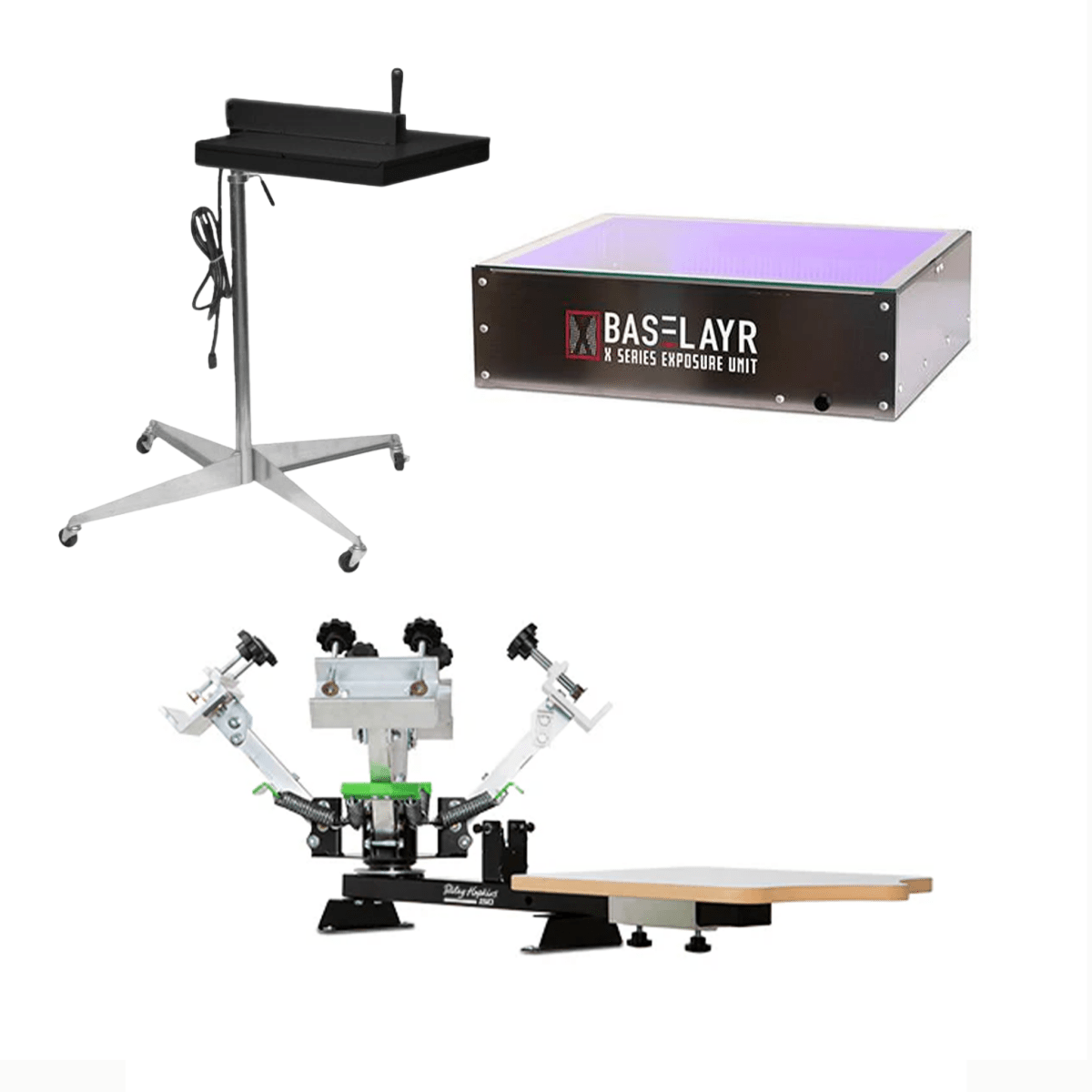 Riley Hopkins 150 Equipment Only Screen Printing Kit — McLogan Supply