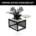 Riley Hopkins 250+ Screen Printing Press with XY Micro Registration - McLogan Supply