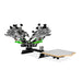 Riley Hopkins 250+ Screen Printing Press with XY Micro Registration - McLogan Supply