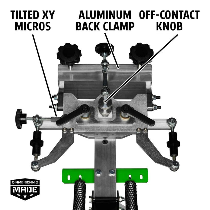 Riley Hopkins 250+ Screen Printing Press with XY Micro Registration - McLogan Supply