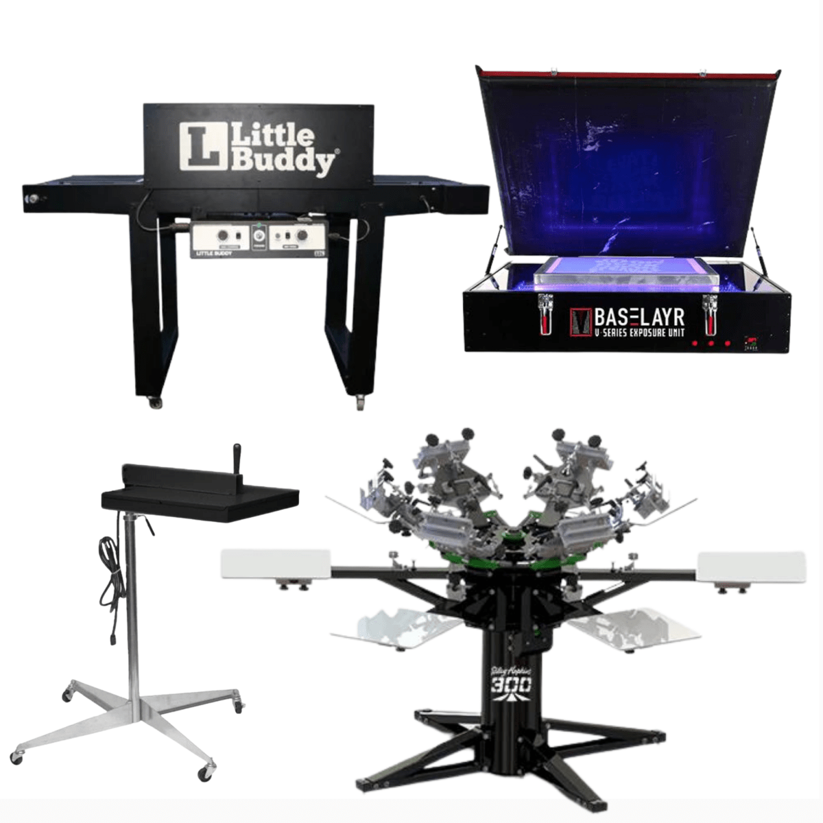 Riley Hopkins 300 Equipment Only Screen Printing Kit - McLogan Supply