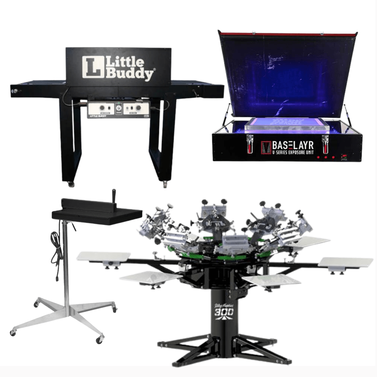 Riley Hopkins 300 Equipment Only Screen Printing Kit - McLogan Supply