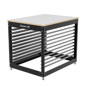 Riley Hopkins Single Station Screen Printing Press Cart - McLogan Supply