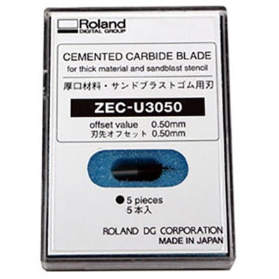 Roland Blade 60 Degree Angle With .50Mm Offset Premium Blade, 5 ea. - Sandblast - McLogan Supply