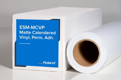 Roland Matte Cal Vinyl Permanent Adhesive - McLogan Supply