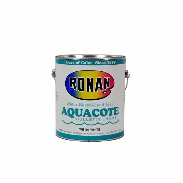 Ronan Aquacote Waterbased Bulletin Enamel Paint - McLogan Supply