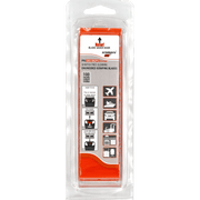 ScrapeRite Plastic Razor Blades Orange 100 Pack - McLogan Supply
