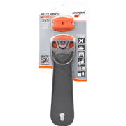 ScrapeRite Tradesman Standard Plastic Razor Blade Holder & Orange 6Pk Blades - McLogan Supply