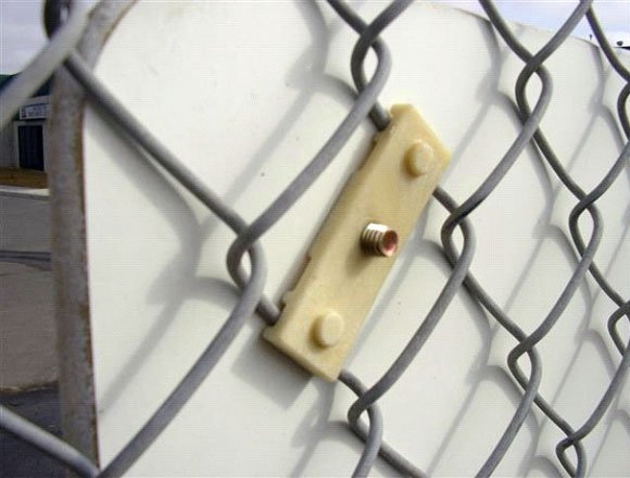 Sign Link Attaches Signs To Chain Link Fence - McLogan Supply