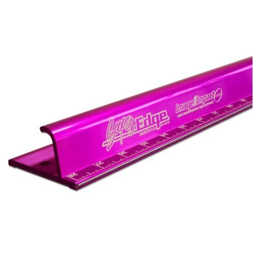 Sooper Edge Safety Ruler Purple Or Black - McLogan Supply