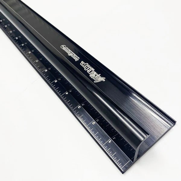 Sooper Edge Safety Ruler Purple Or Black - McLogan Supply