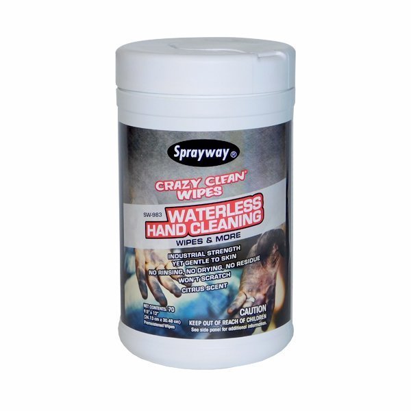 Sprayway Crazy Clean Wipes (70 Wipes) - McLogan Supply