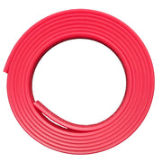 Peewee 80A Squeegee 3/16" x 1" Red Double Bevel 12'
