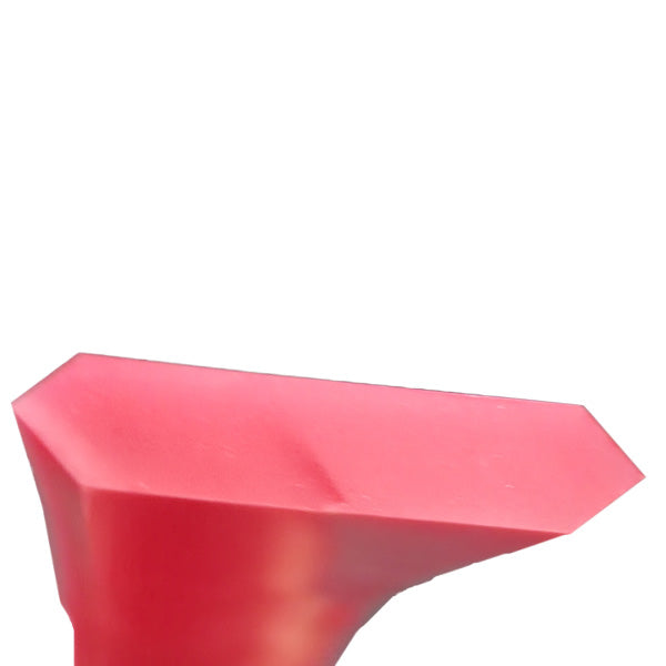 Peewee 80A Squeegee 3/16" x 1" Red Double Bevel 12'