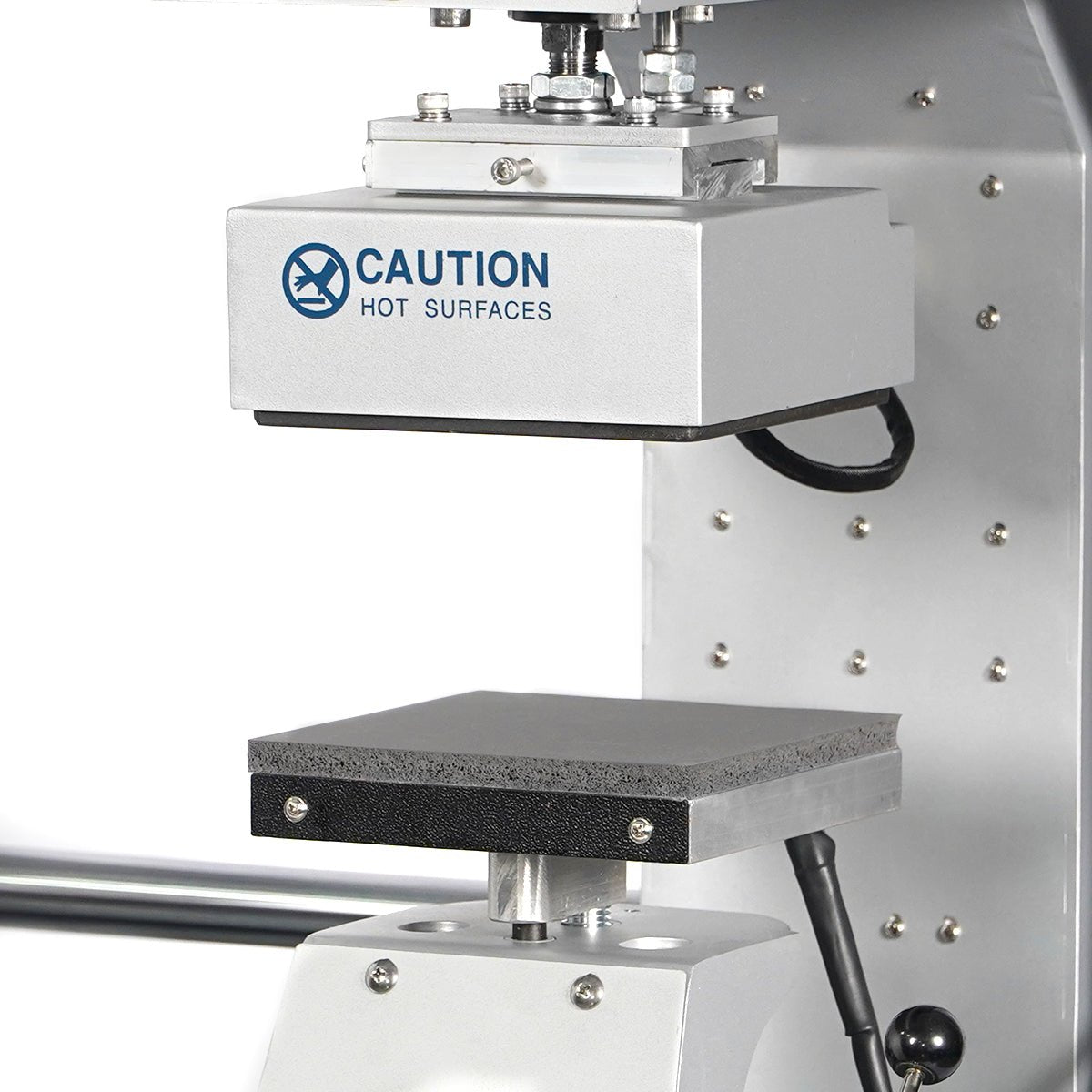TITAN Double Station Dual Heat Pneumatic Cap & Label Combo Heat Press