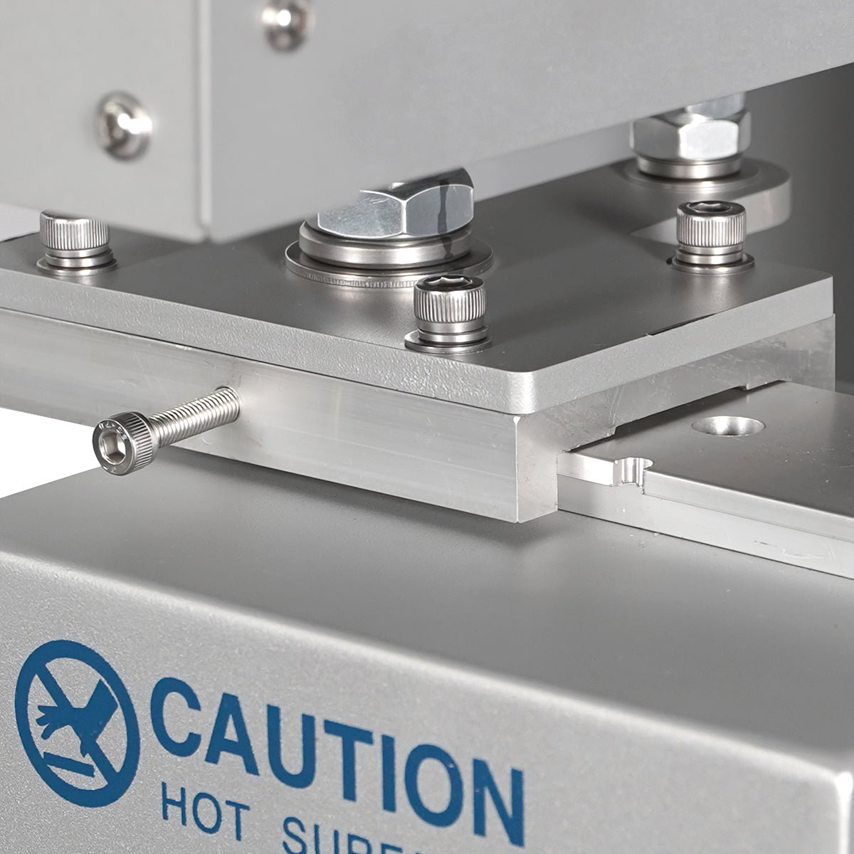 TITAN Double Station Dual Heat Pneumatic Cap & Label Combo Heat Press