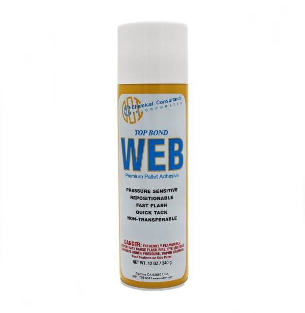 Top Bond Web Premium Pallet Adhesive - McLogan Supply