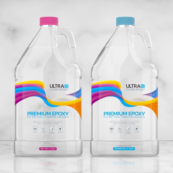 Ultra Clear Premium Epoxy Resin for Bar Tops, Tables, & Countertops - McLogan Supply