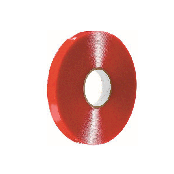 VHB Clear Double Sided Red Tape 3/4 Inch x 36 Yards