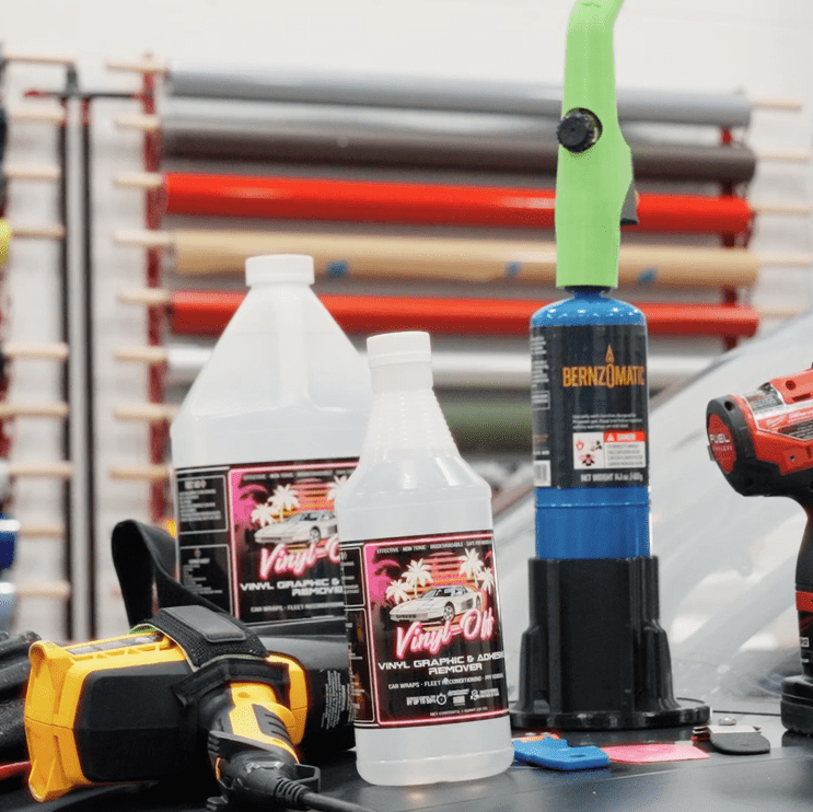 Vinyl Off – Vinyl Graphic Remover - McLogan Supply