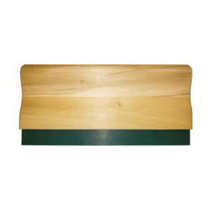 Wood Screen Printing Squeegee 10 (254mm) - with 70-75 shore blade