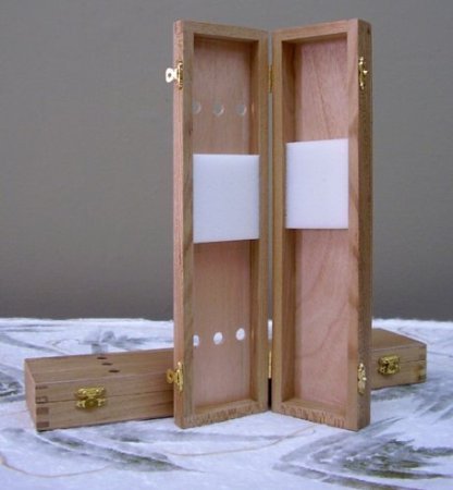 Art Alternatives Artist's Wooden Brush Box
