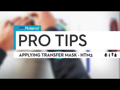 Roland Polyester Transfer Mask
